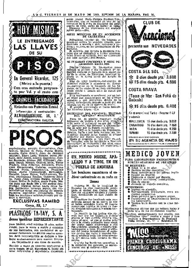 ABC MADRID 30-05-1969 página 48