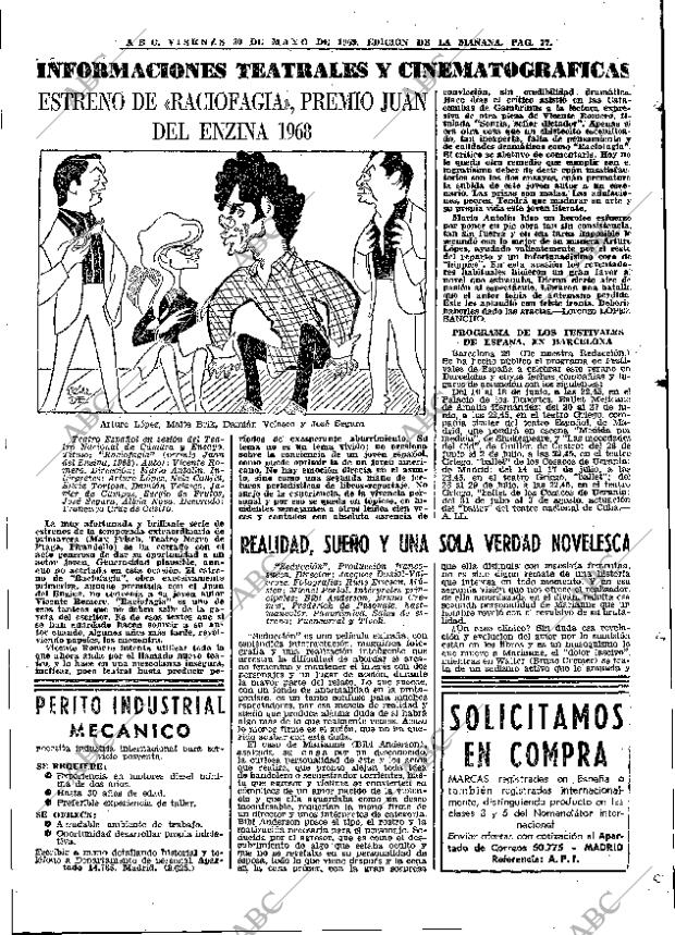 ABC MADRID 30-05-1969 página 91