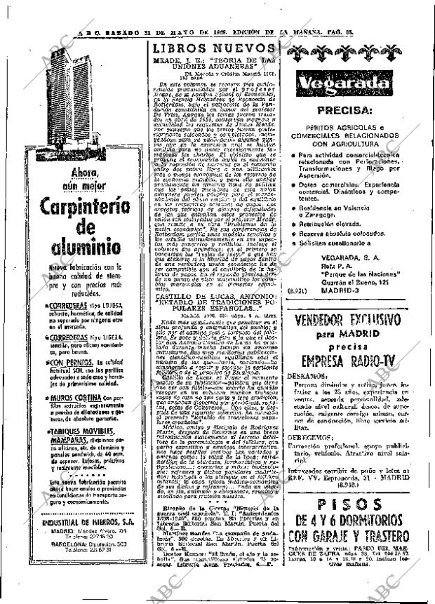 ABC MADRID 31-05-1969 página 94