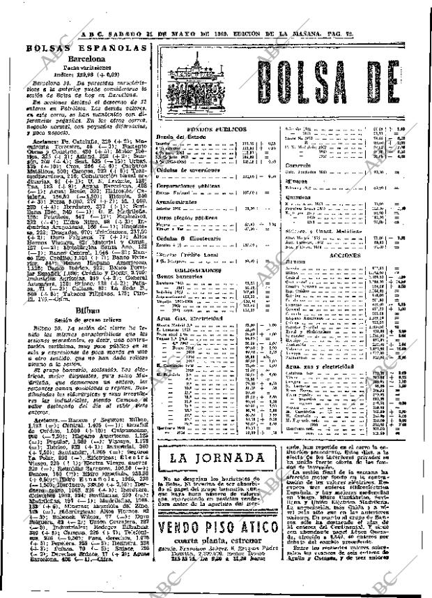 ABC MADRID 31-05-1969 página 98