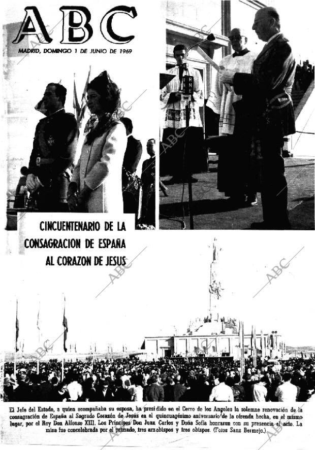 ABC MADRID 01-06-1969 página 1