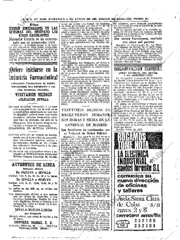 ABC SEVILLA 01-06-1969 página 44