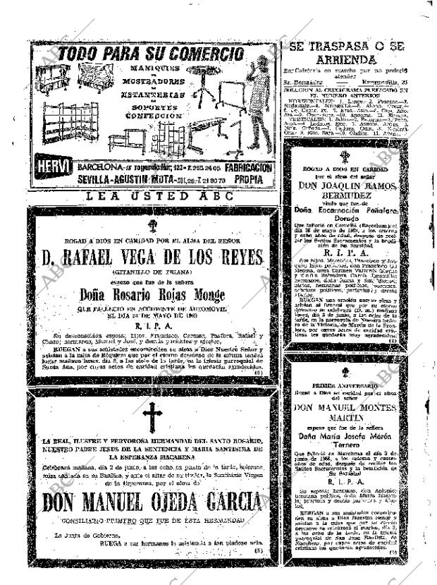 ABC SEVILLA 01-06-1969 página 61