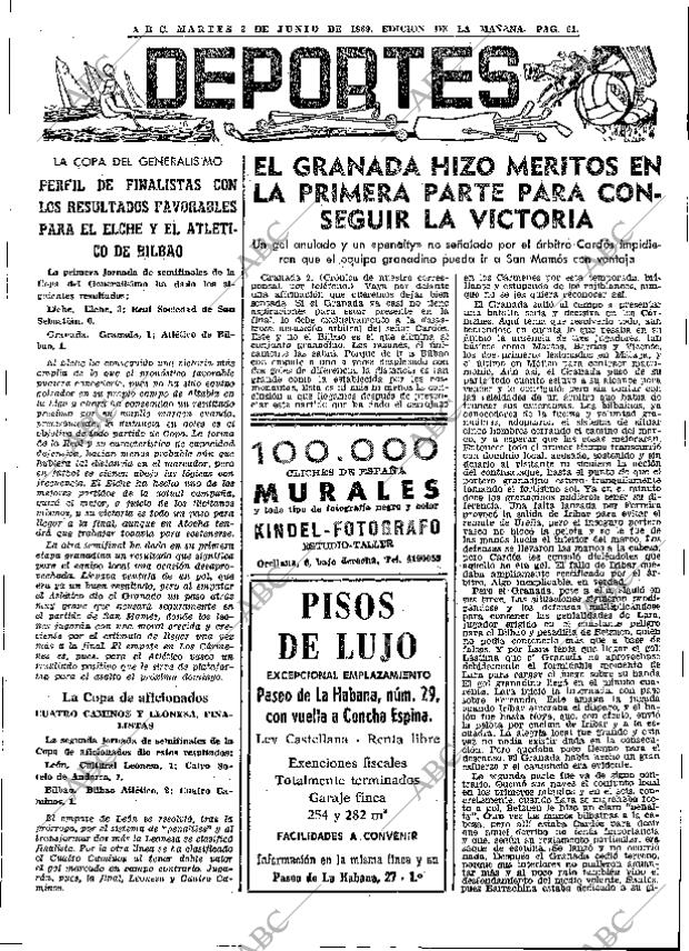 ABC MADRID 03-06-1969 página 61