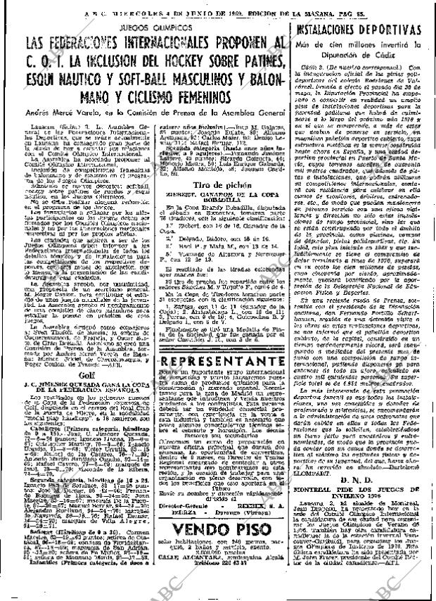 ABC MADRID 04-06-1969 página 85