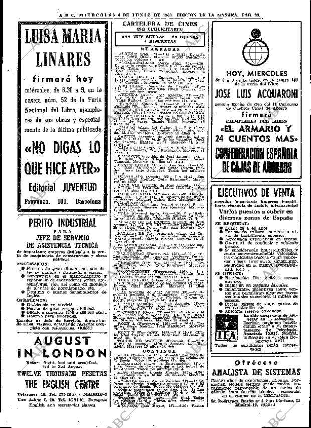 ABC MADRID 04-06-1969 página 99