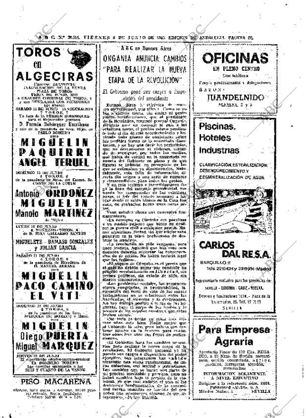 ABC SEVILLA 06-06-1969 página 38