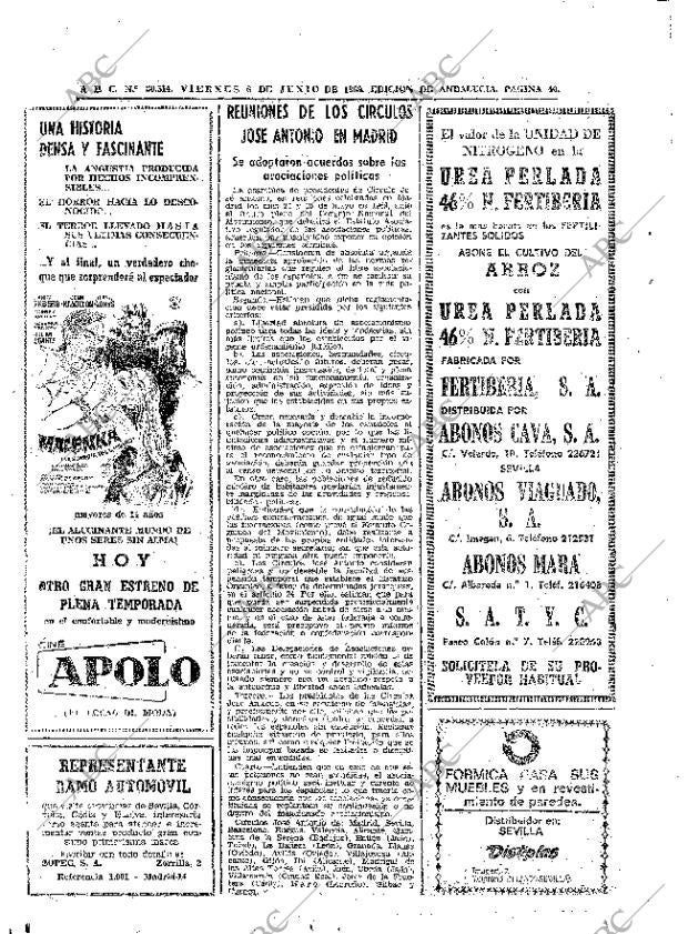 ABC SEVILLA 06-06-1969 página 40