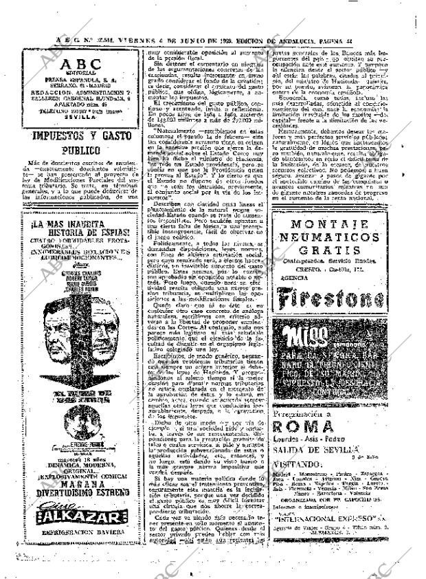ABC SEVILLA 06-06-1969 página 44