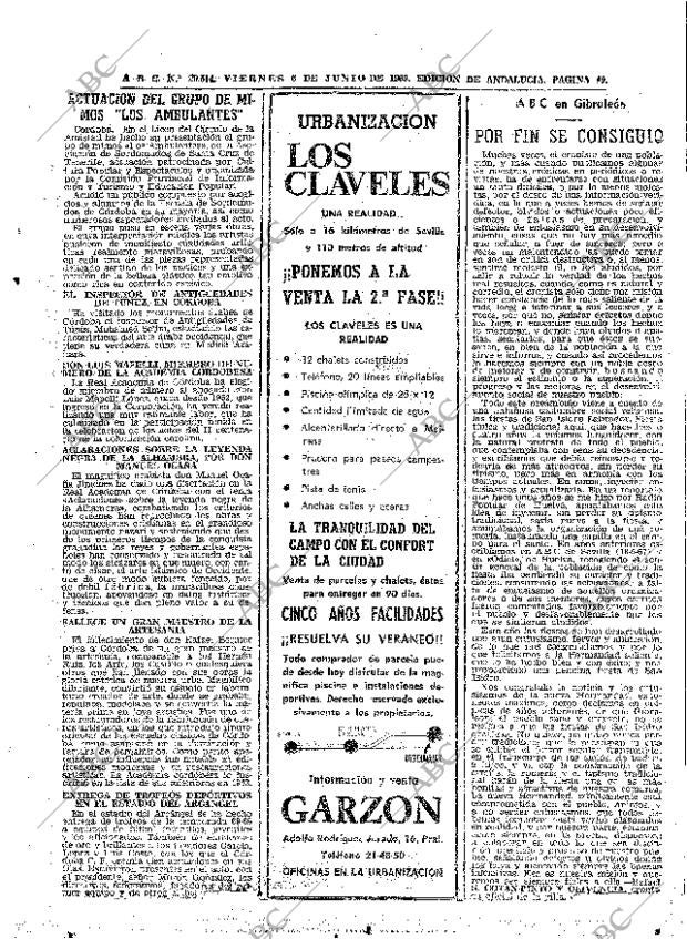 ABC SEVILLA 06-06-1969 página 49