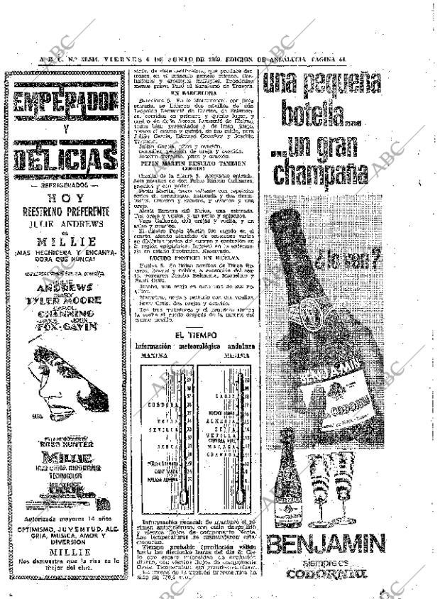 ABC SEVILLA 06-06-1969 página 64
