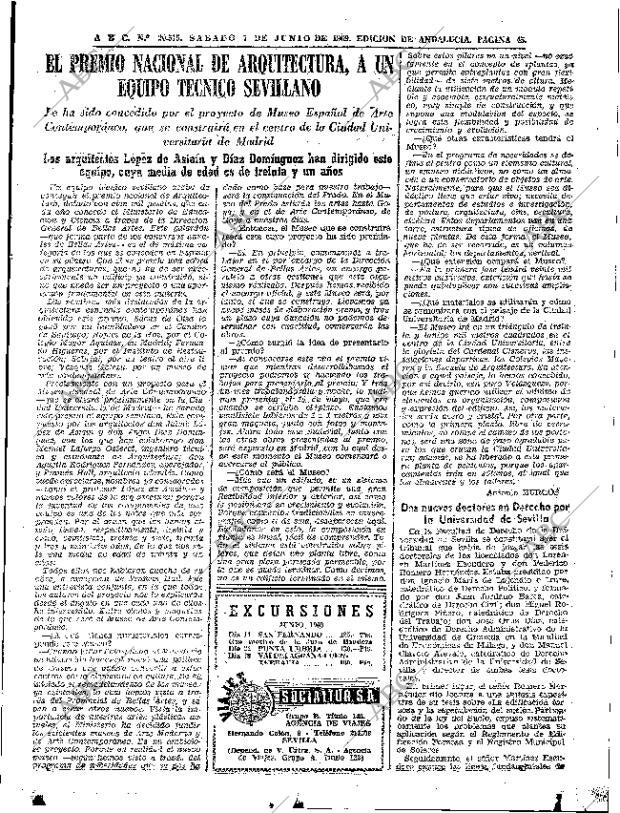ABC SEVILLA 07-06-1969 página 45