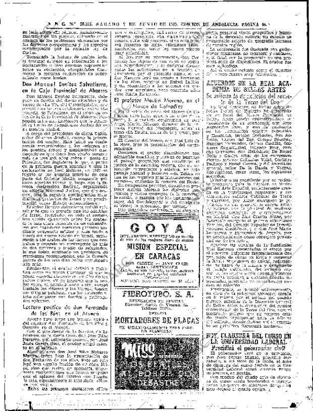 ABC SEVILLA 07-06-1969 página 46