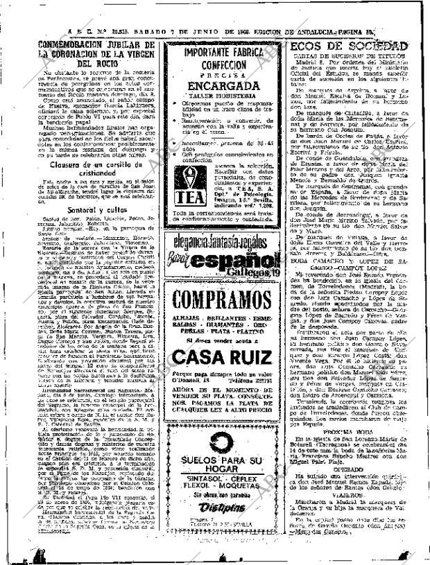 ABC SEVILLA 07-06-1969 página 50