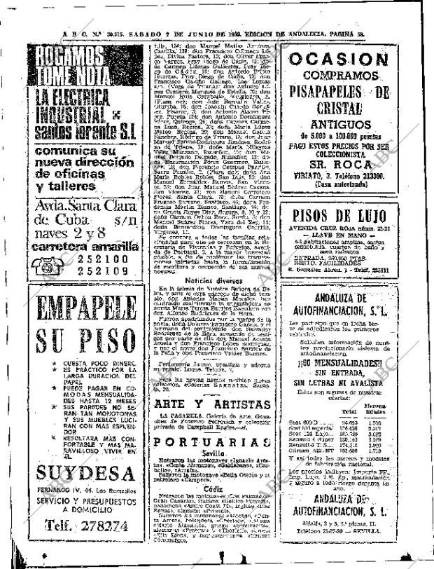 ABC SEVILLA 07-06-1969 página 58