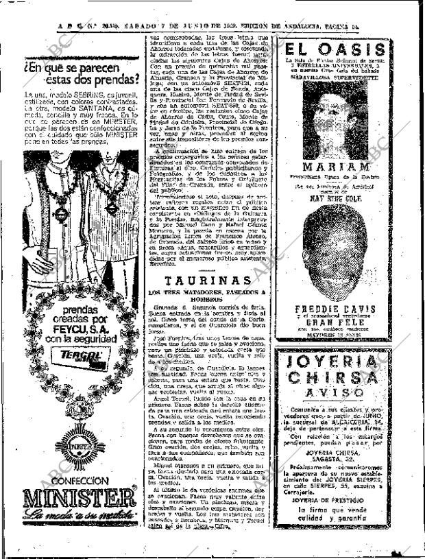 ABC SEVILLA 07-06-1969 página 64