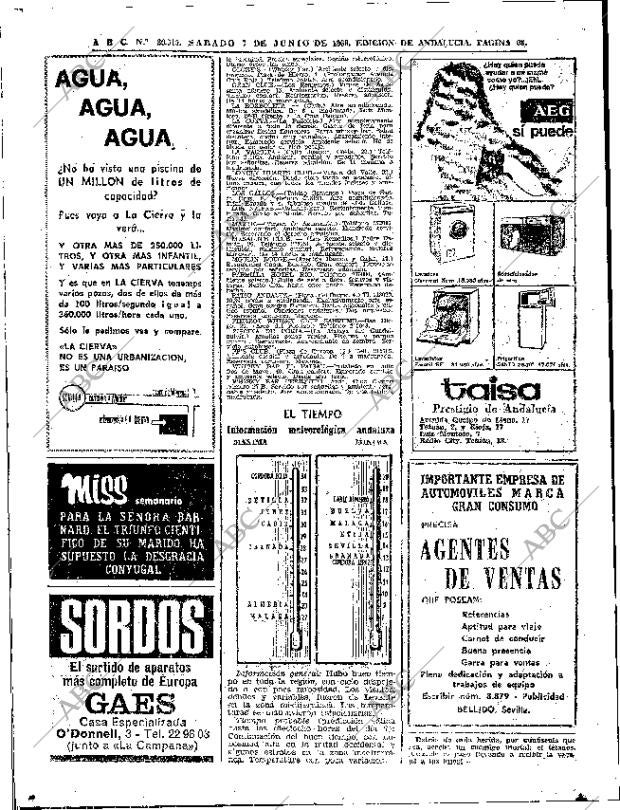 ABC SEVILLA 07-06-1969 página 68