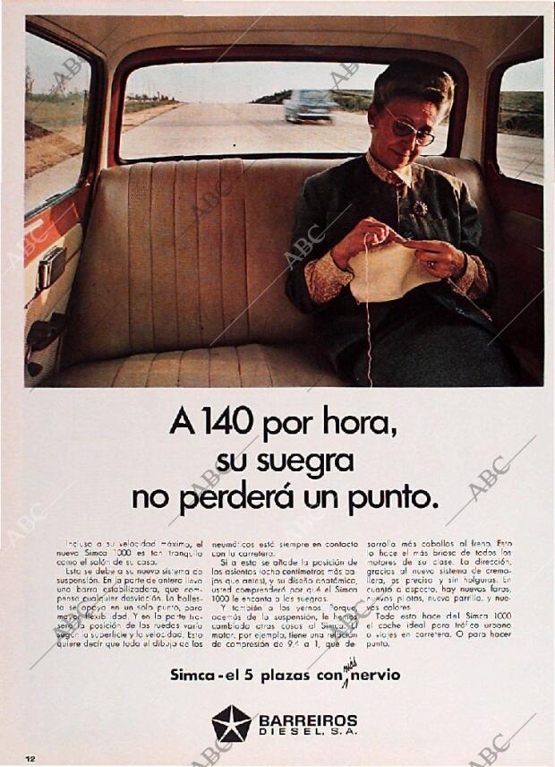 BLANCO Y NEGRO MADRID 07-06-1969 página 12