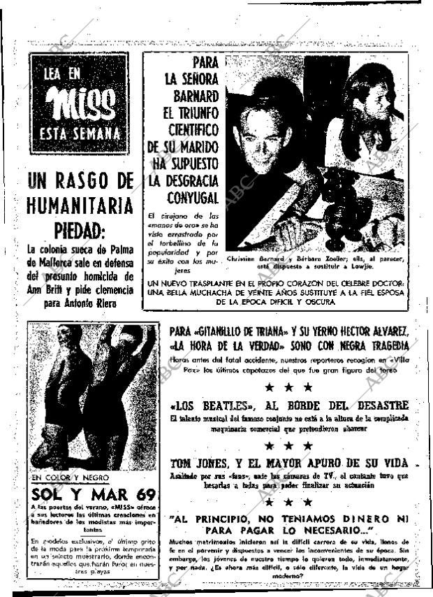 BLANCO Y NEGRO MADRID 07-06-1969 página 70