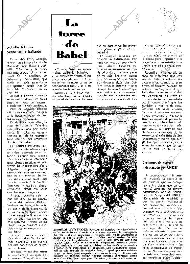 BLANCO Y NEGRO MADRID 07-06-1969 página 71