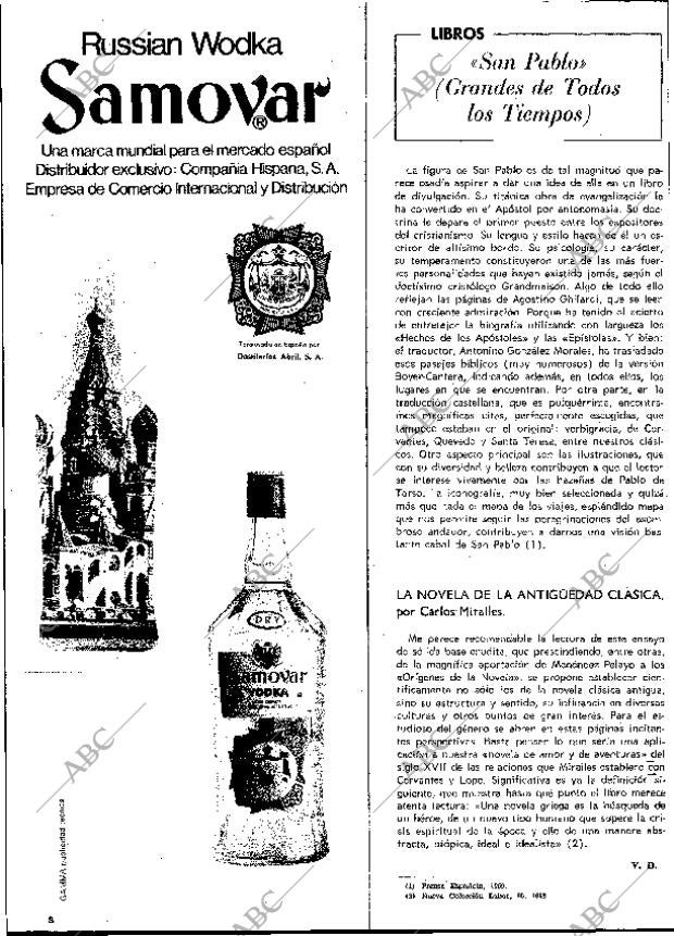 BLANCO Y NEGRO MADRID 07-06-1969 página 8