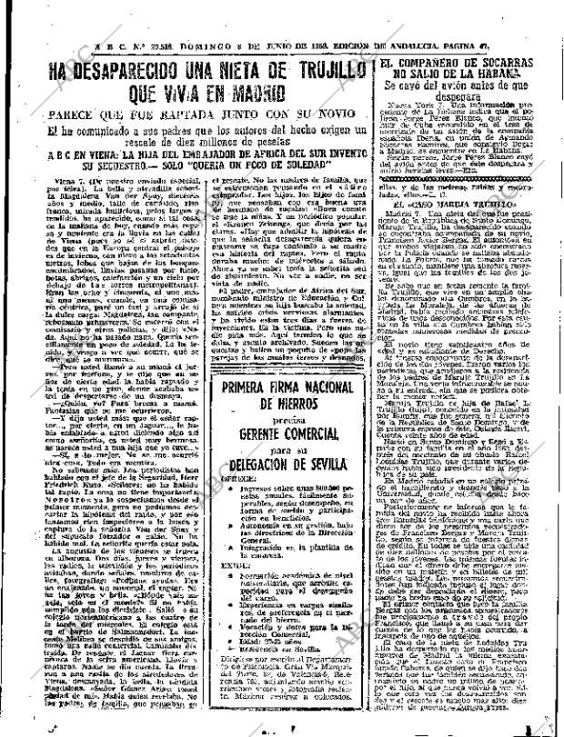 ABC SEVILLA 08-06-1969 página 47