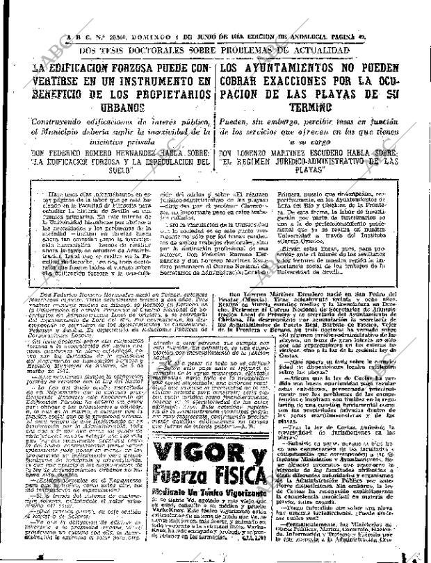 ABC SEVILLA 08-06-1969 página 49