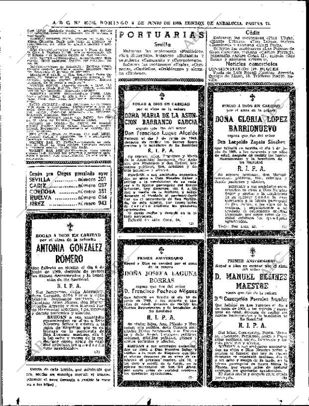 ABC SEVILLA 08-06-1969 página 74