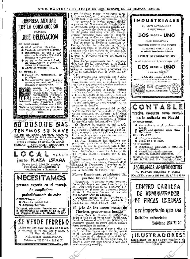 ABC MADRID 10-06-1969 página 32