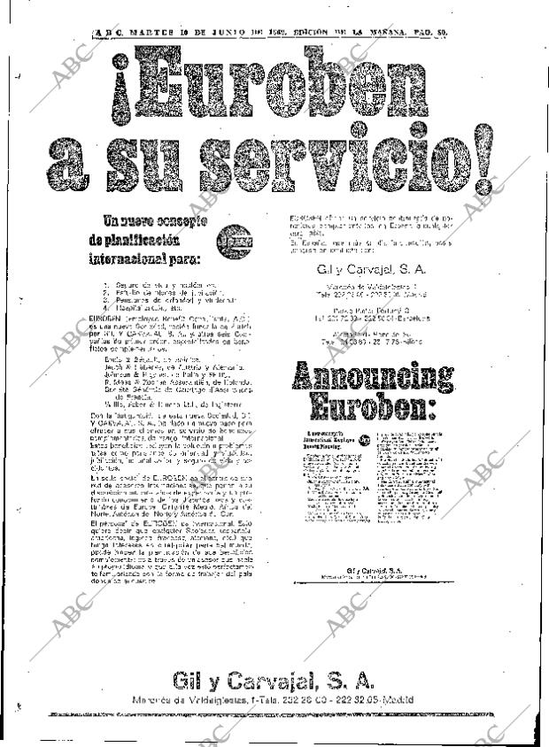 ABC MADRID 10-06-1969 página 80