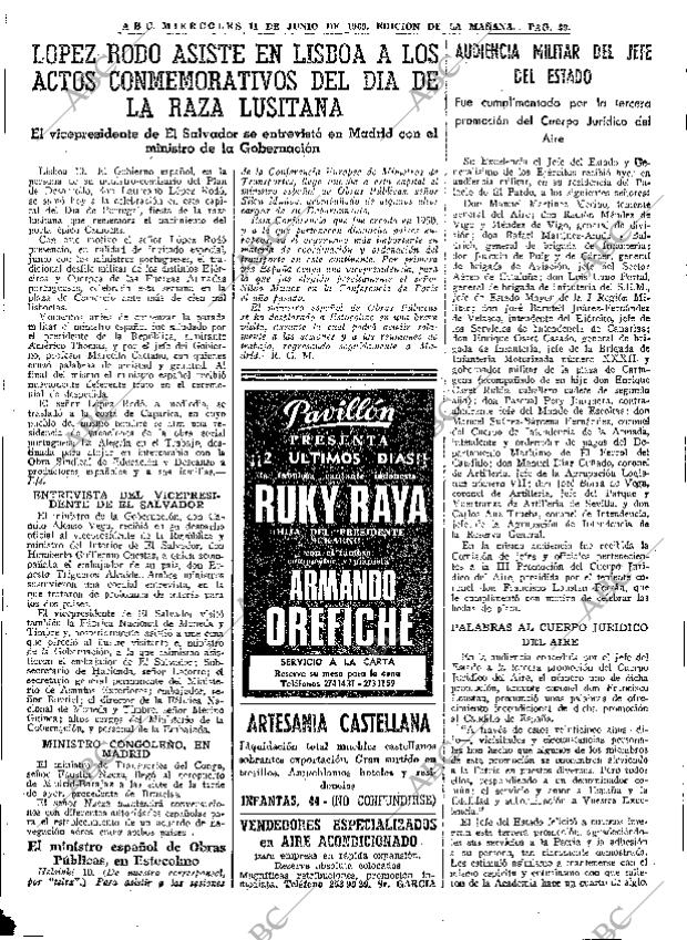 ABC MADRID 11-06-1969 página 39