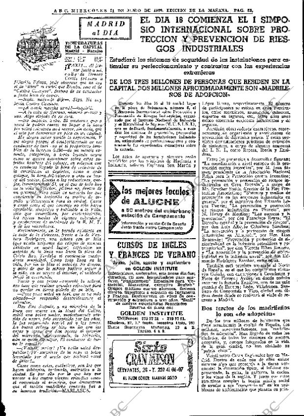 ABC MADRID 11-06-1969 página 53