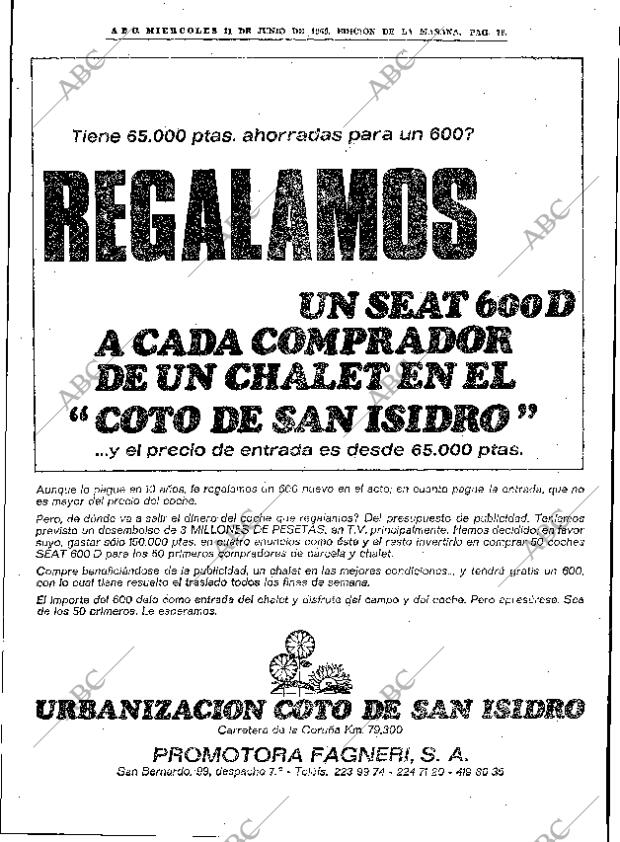 ABC MADRID 11-06-1969 página 76
