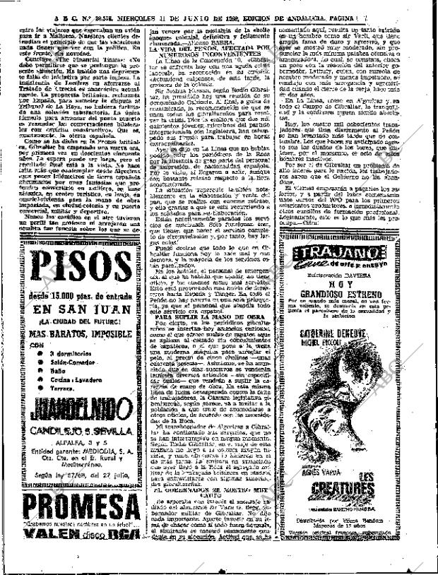 ABC SEVILLA 11-06-1969 página 42