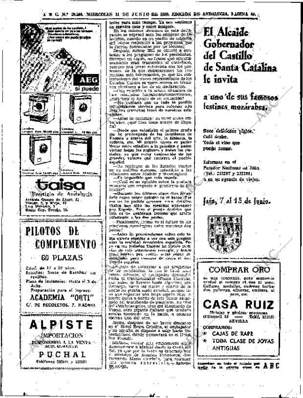 ABC SEVILLA 11-06-1969 página 44