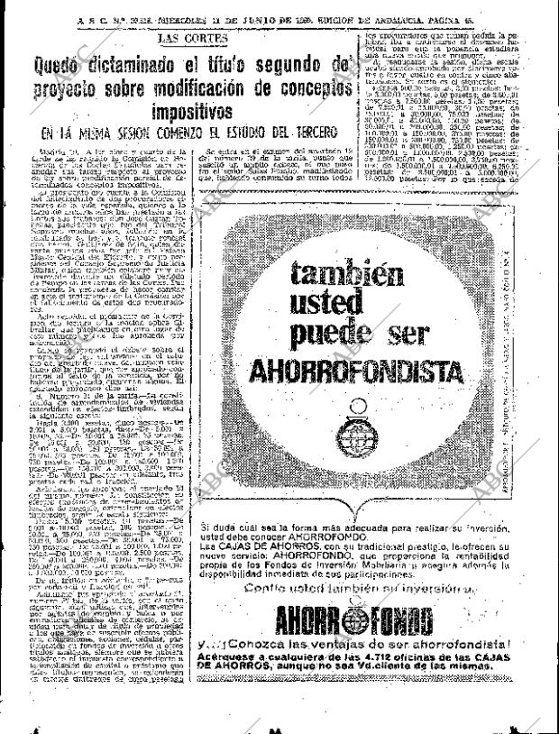 ABC SEVILLA 11-06-1969 página 45