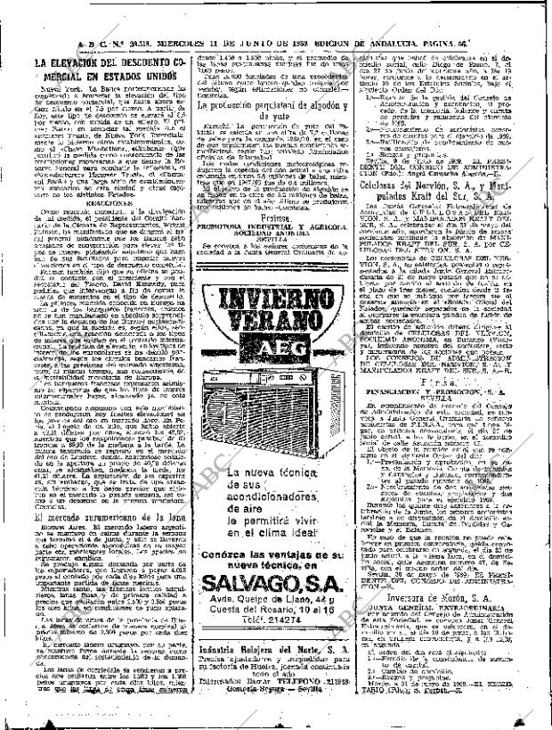 ABC SEVILLA 11-06-1969 página 56