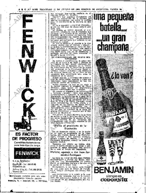 ABC SEVILLA 11-06-1969 página 60