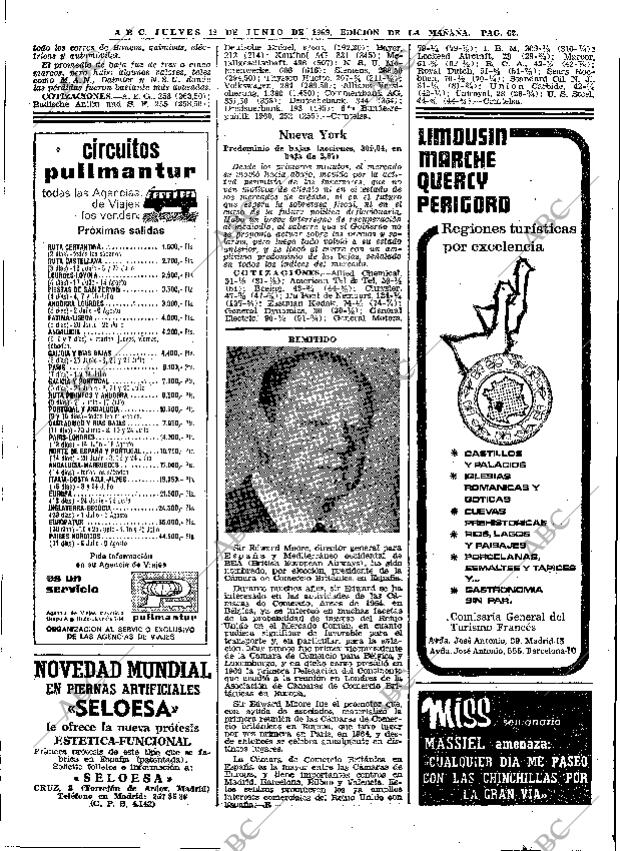 ABC MADRID 12-06-1969 página 62