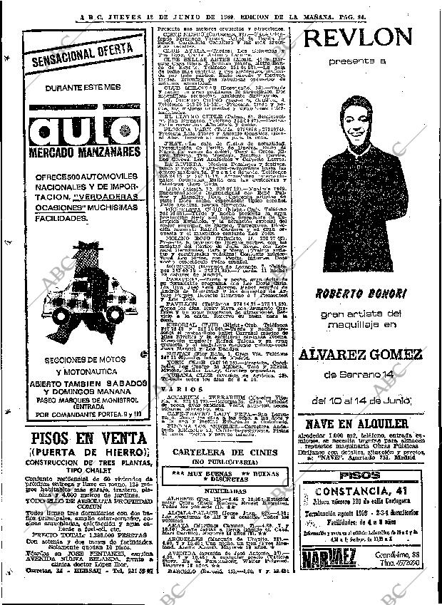 ABC MADRID 12-06-1969 página 84