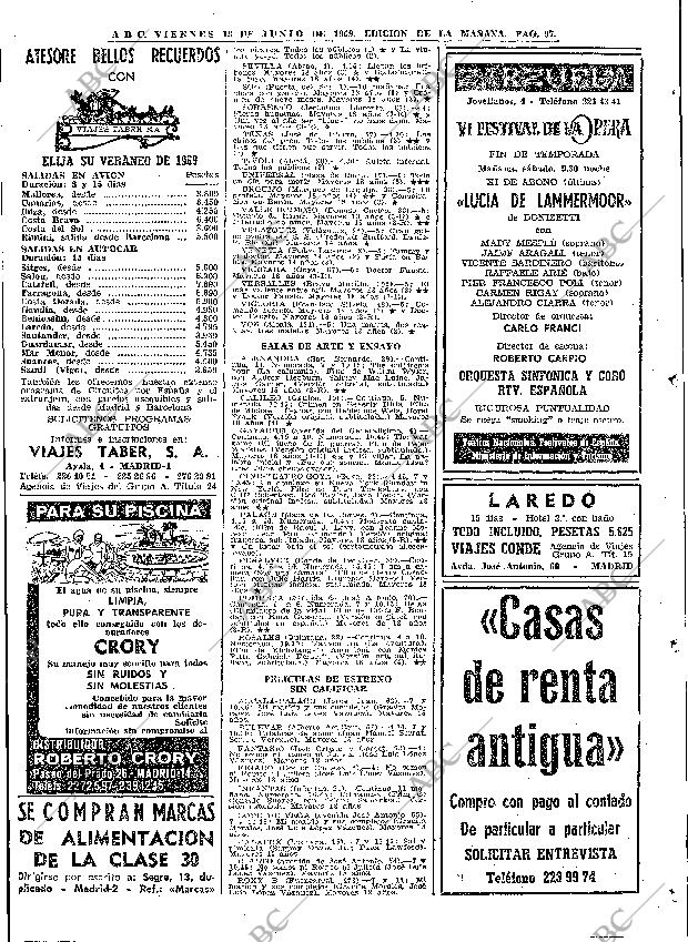 ABC MADRID 13-06-1969 página 97