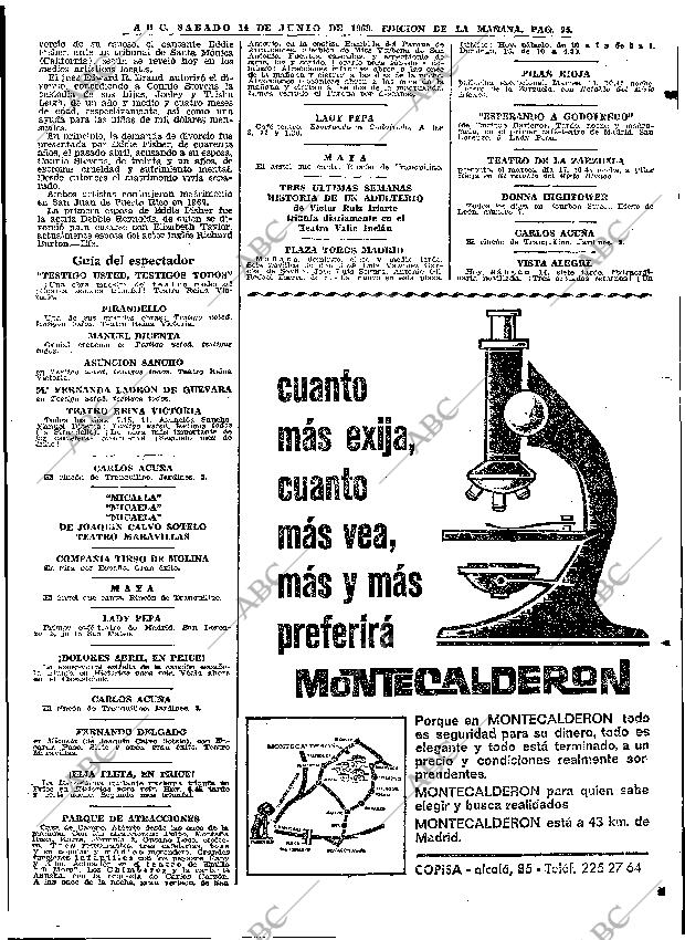 ABC MADRID 14-06-1969 página 95