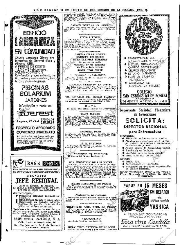 ABC MADRID 14-06-1969 página 96