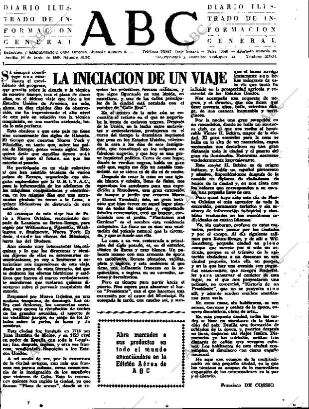ABC SEVILLA 14-06-1969 página 3