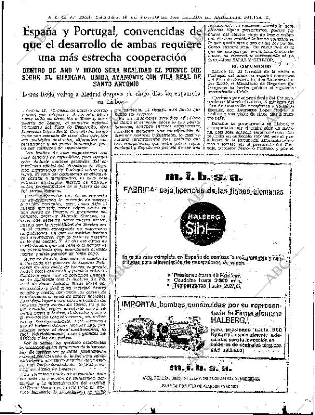 ABC SEVILLA 14-06-1969 página 37