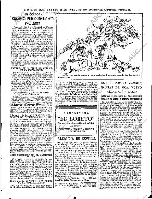 ABC SEVILLA 14-06-1969 página 53