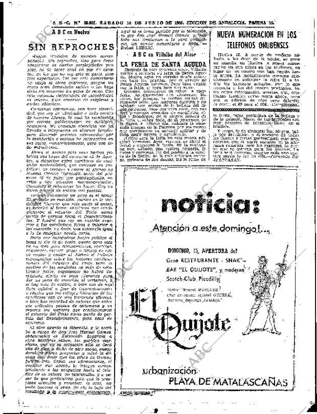 ABC SEVILLA 14-06-1969 página 55