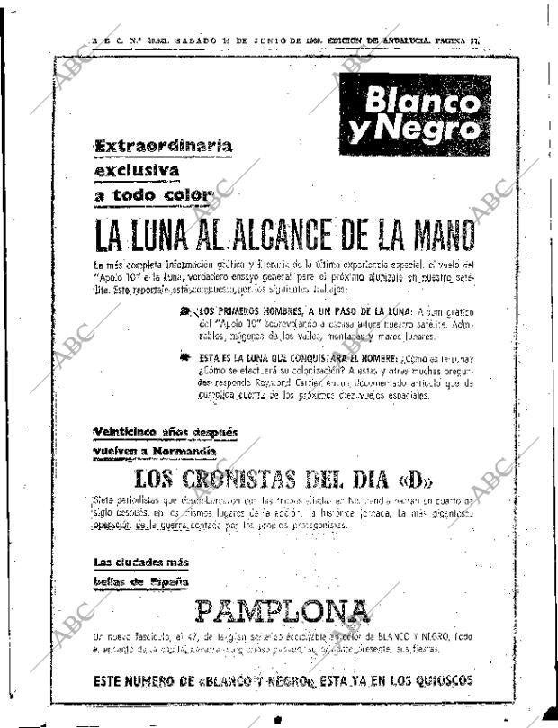 ABC SEVILLA 14-06-1969 página 57