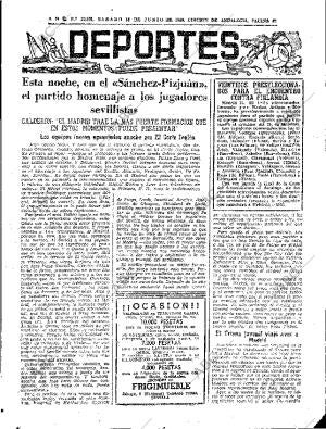 ABC SEVILLA 14-06-1969 página 67