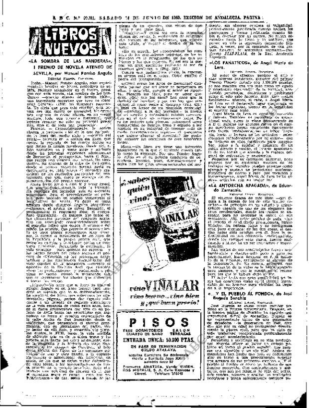 ABC SEVILLA 14-06-1969 página 77